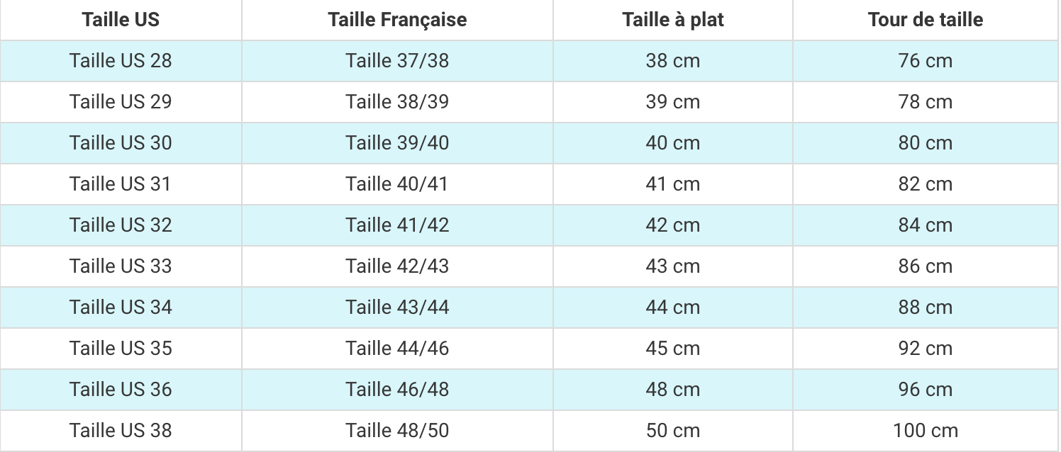 Taille 32 discount tour de taille